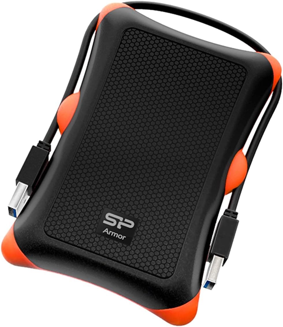 Silicon Power 2TB Rugged Portable External Hard Drive Armor A30