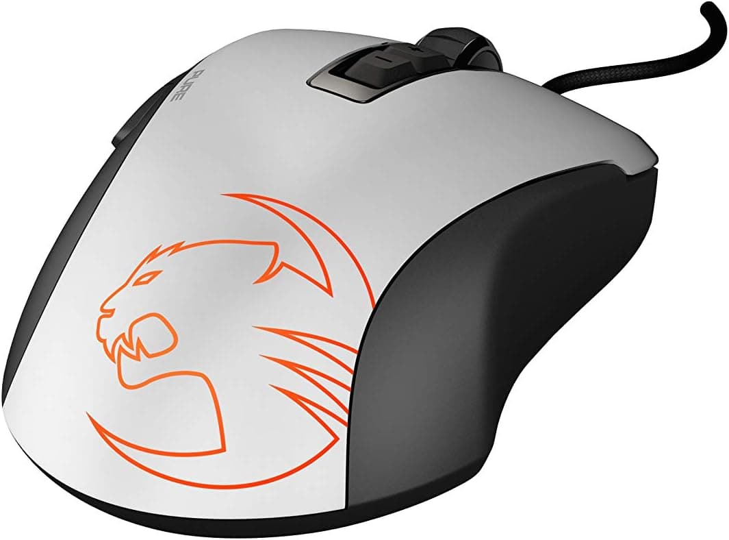 ROCCAT ゲーミングマウス Kone Pure Owl-Eye 有線編み込みホワイト