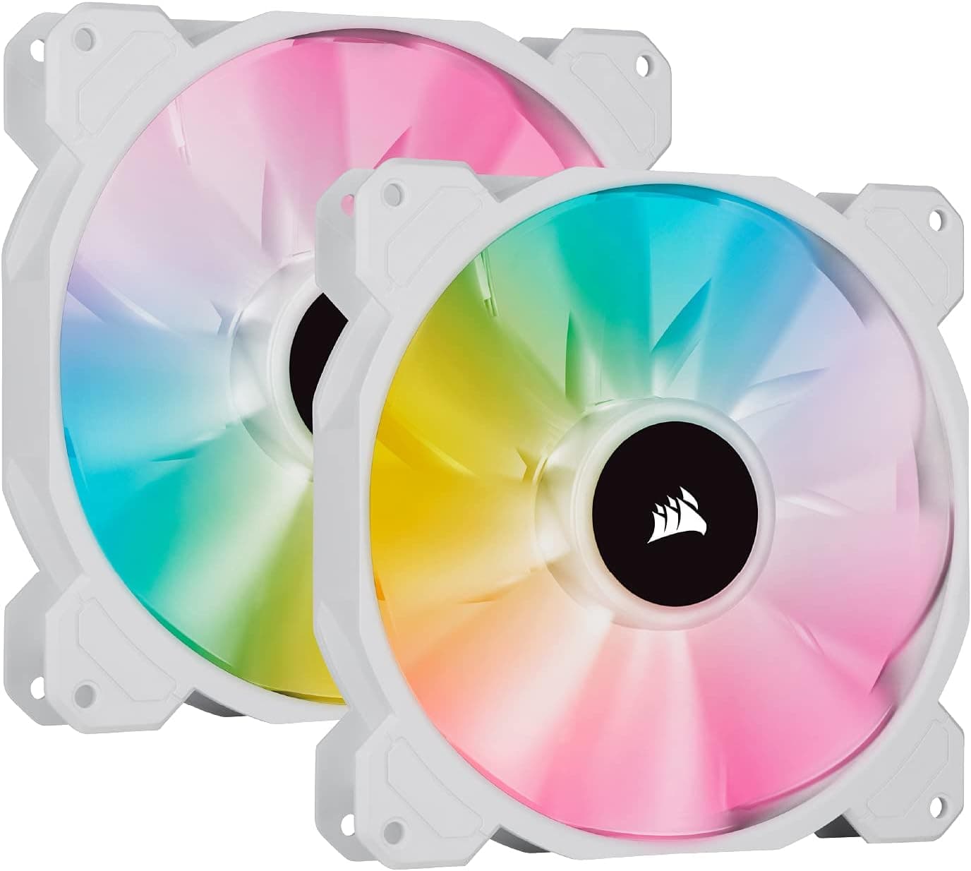 CORSAIR iCUE SP140 RGB ELITE デュアルホワイト 140mm