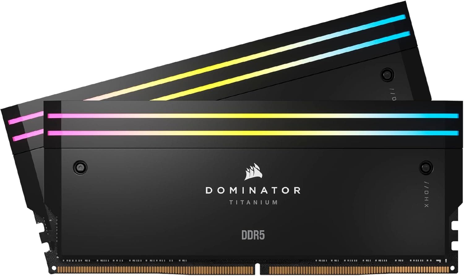 CORSAIR Dominator Titanium RGB DDR5 RAM 64GB (2x32GB) 6000MHz CL30