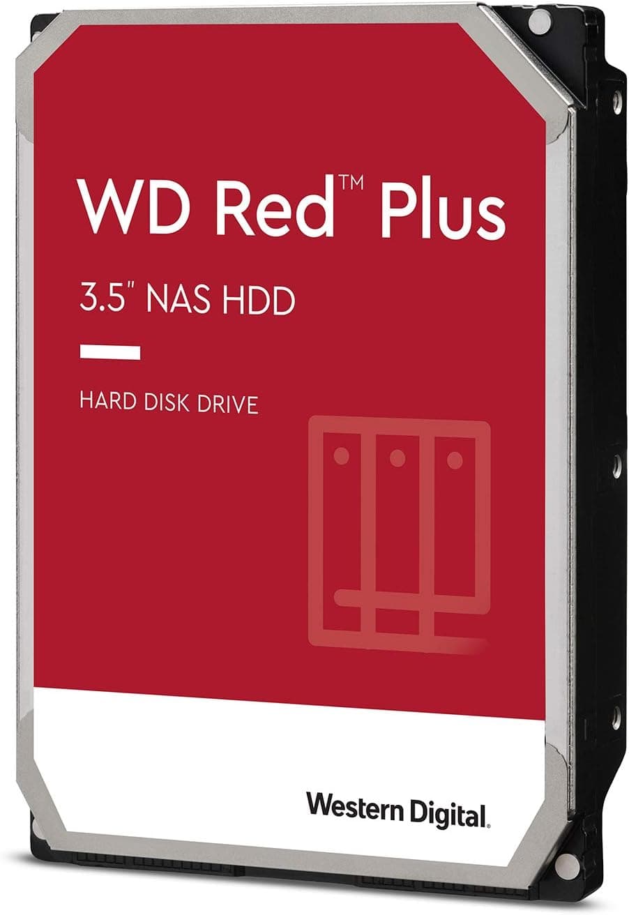 Western Digital HDD 8TB WD Red Plus NAS RAID (CMR) 3.5インチ 内蔵HDD WD80EFAX-EC 【国内正規代理店品】