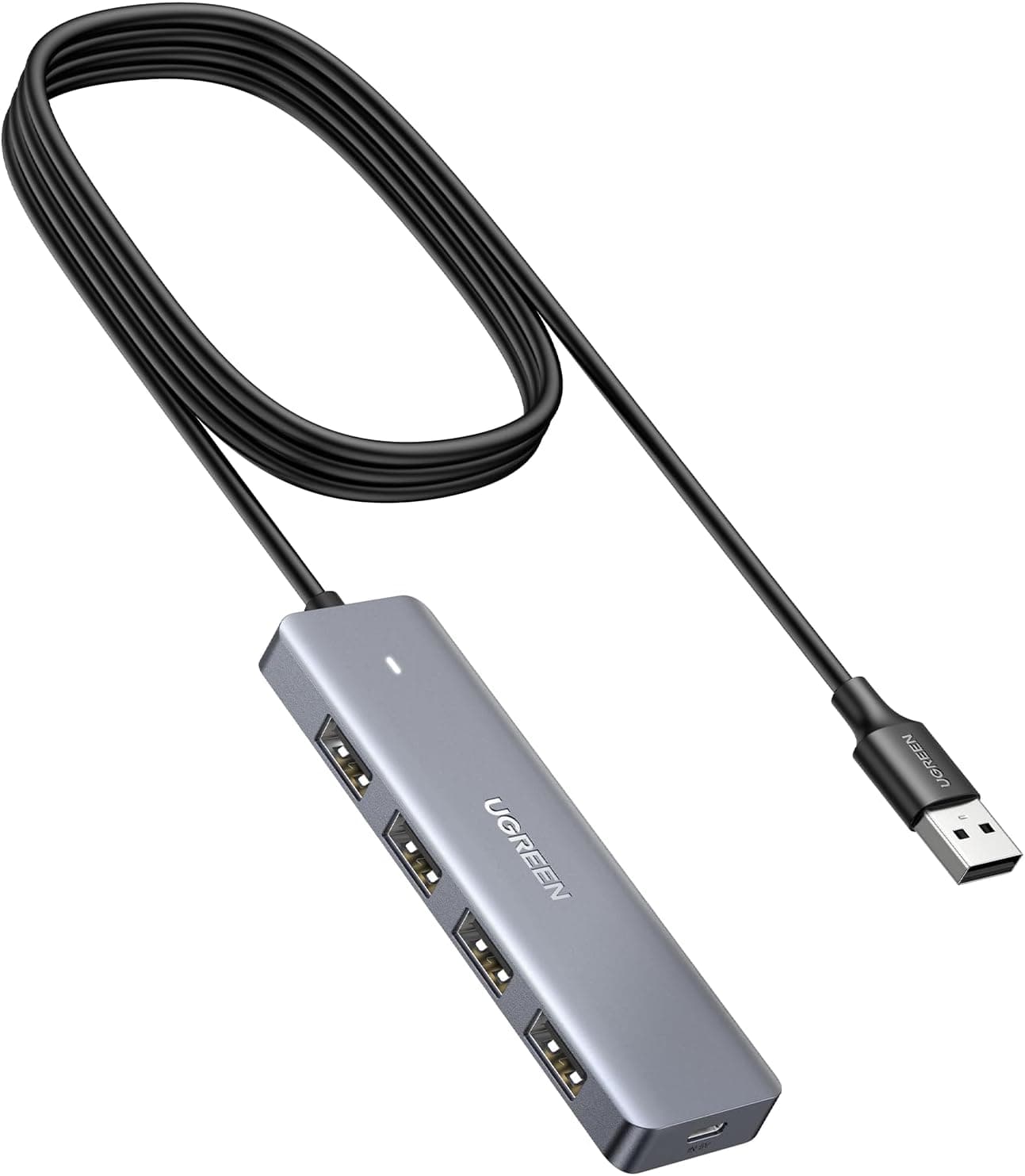 UGREEN USB 3.0 ハブ４ポート拡張 USB ハブ USB C電源供給セルフパワー