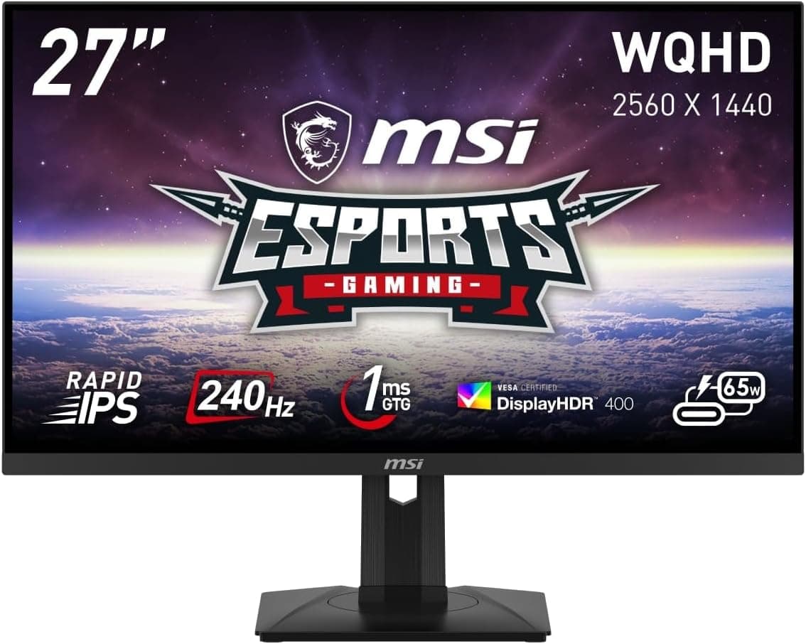 MSI ゲーミングモニター G274QPX 27インチ