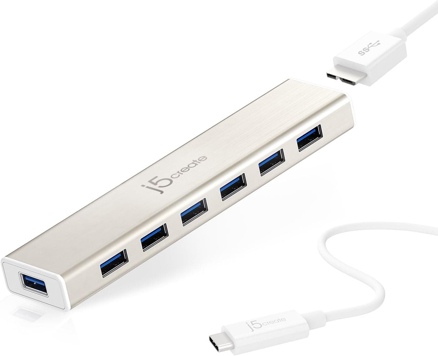 USB Type-C 7-port HUB JCH377 by j5create