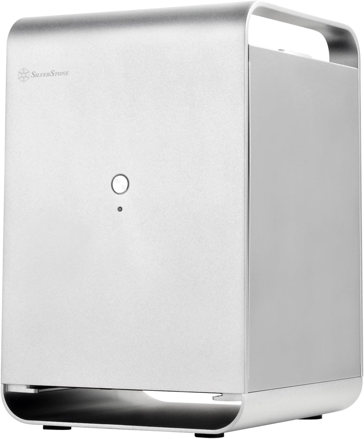 SilverStone PCケース Mini-ITXマザーボード対応 Air Penetratorファン内蔵垂直配置ドライブを搭載可能 SST-CS01S-HS
