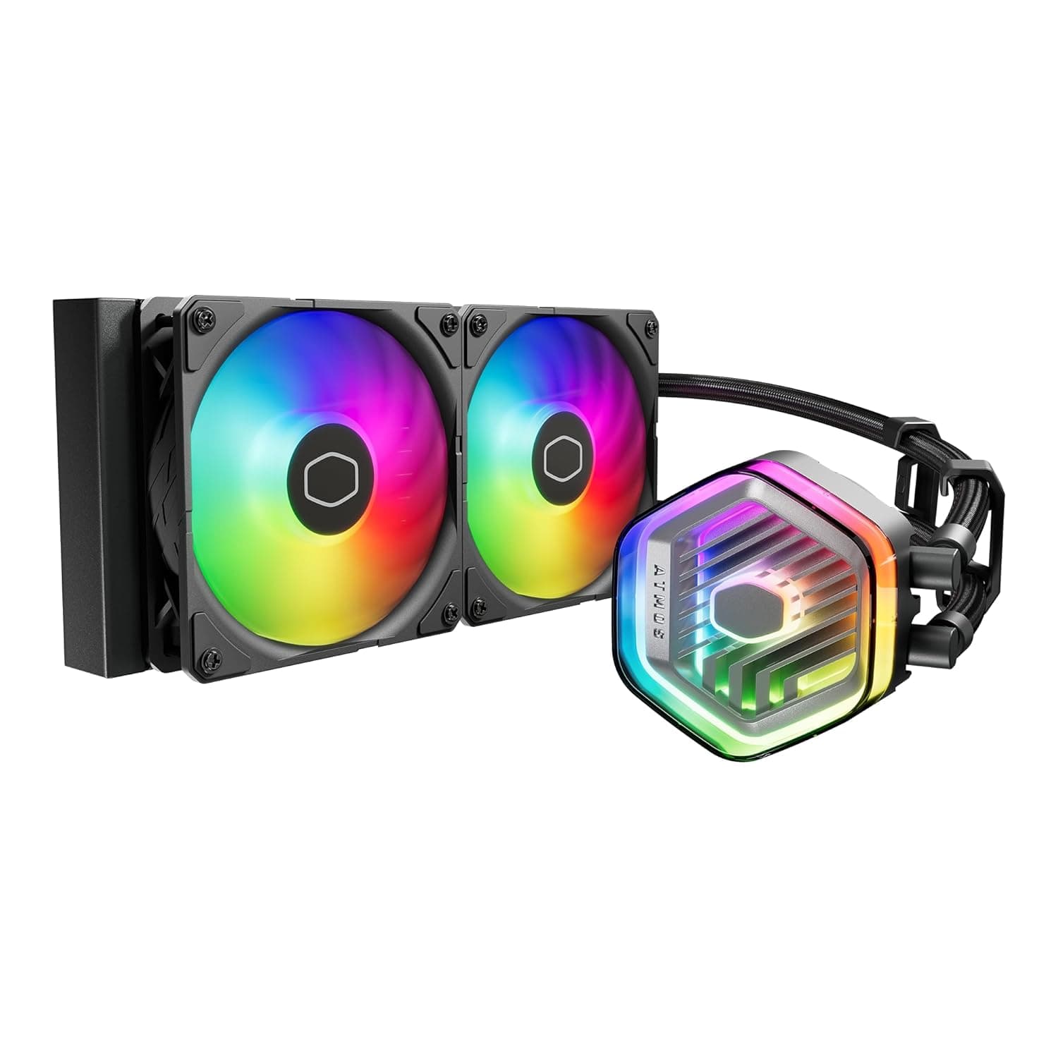 Cooler Master 240 Atmos ARGB クローズループ AIO 液体クーラー