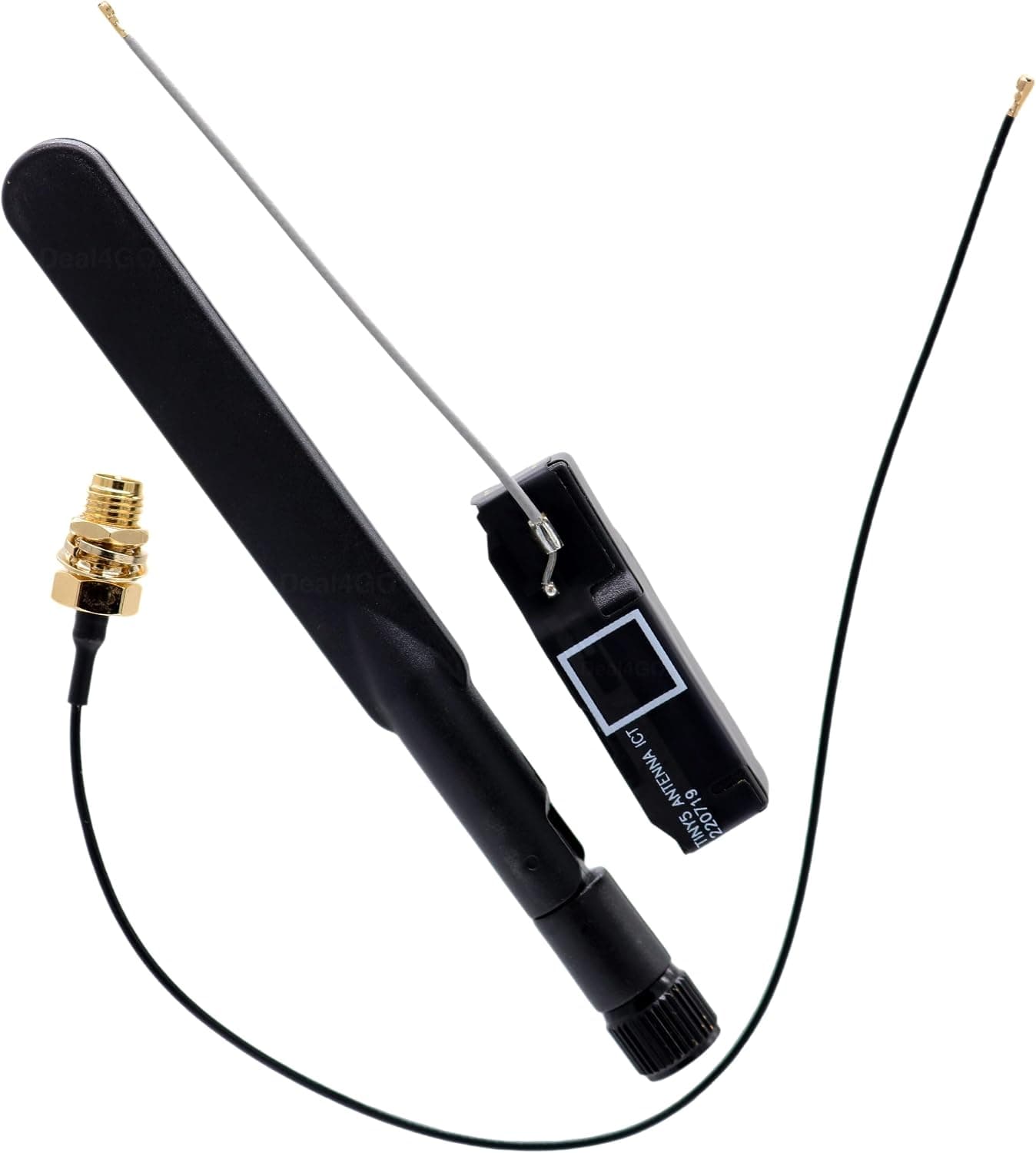 Deal4GO WiFiアンテナWLANケーブル 00XJ126 00XJ095 Lenovo ThinkCentre M93P M83 M910Q M710Q P330 Tiny 5 4 SFF デスクトップ用