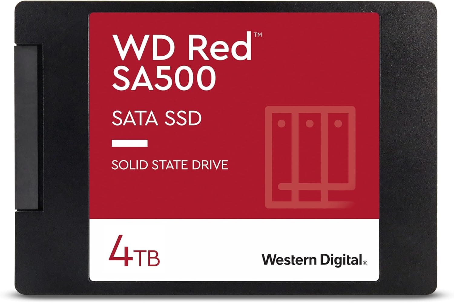 WD Red SA500 NAS SSD SATA 6G 4TB 5年保証