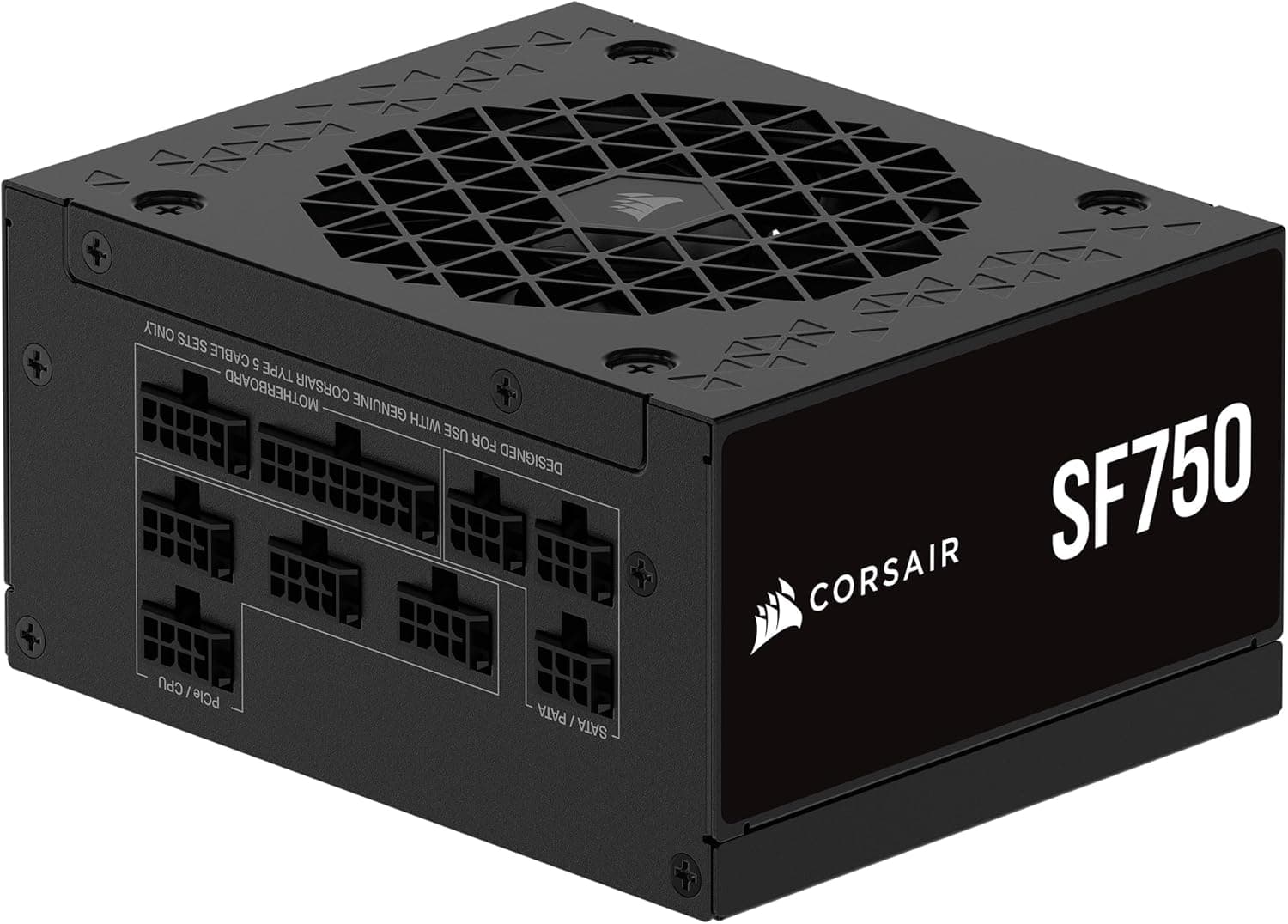 CORSAIR SF750 (2024) 完全モジュラー 低ノイズ 80 プラスプラチナ ATX 電源 – ATX 3.0準拠 – PCIe 5.0対応 – SFX-to-ATXブラケット付属 – ブラック