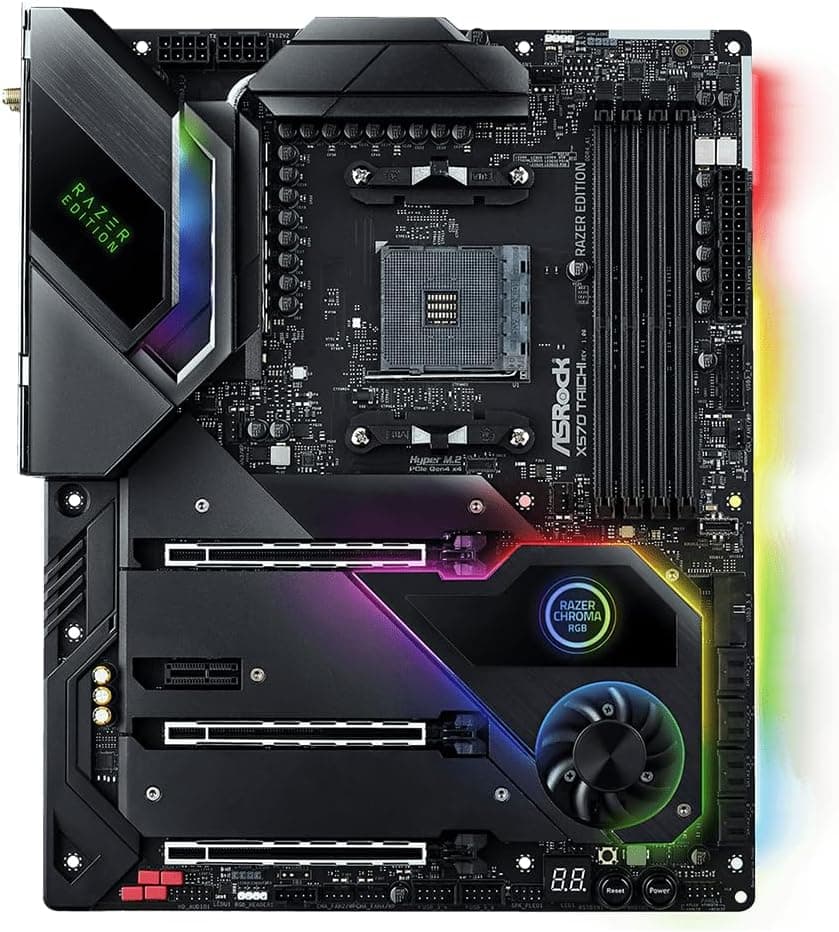 ASRock マザーボード X570 Taichi Razer Edition AMD Ryzen 5000 シリーズ CPU ( Soket AM4 ) X570 ATX 【国内正規代理店】