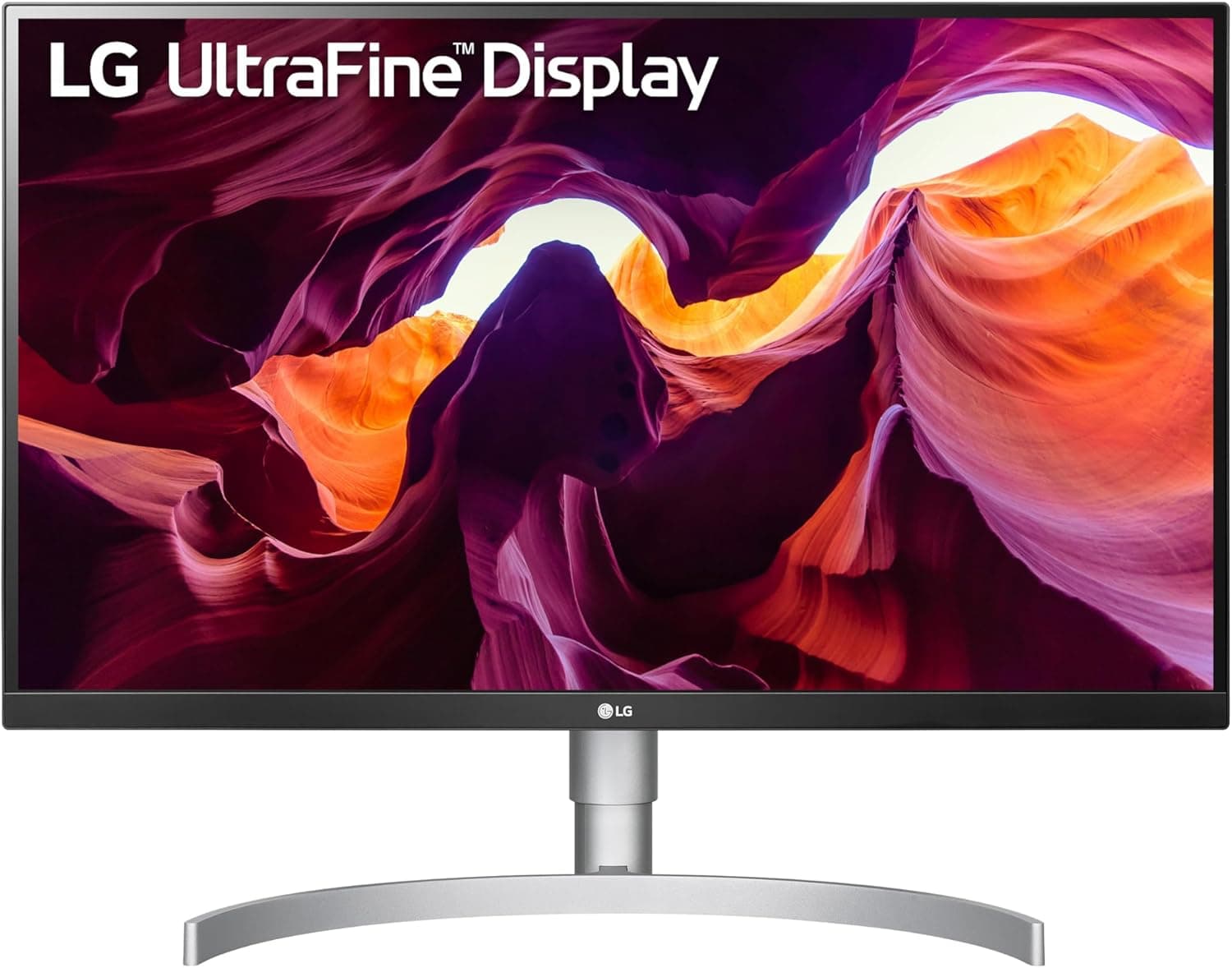 LG 27UL850-W 27 Inch UHD (3840 x 2160) IPS Display with VESA DisplayHDR 400 and USB Type-C Connectivity 141［並行輸入］