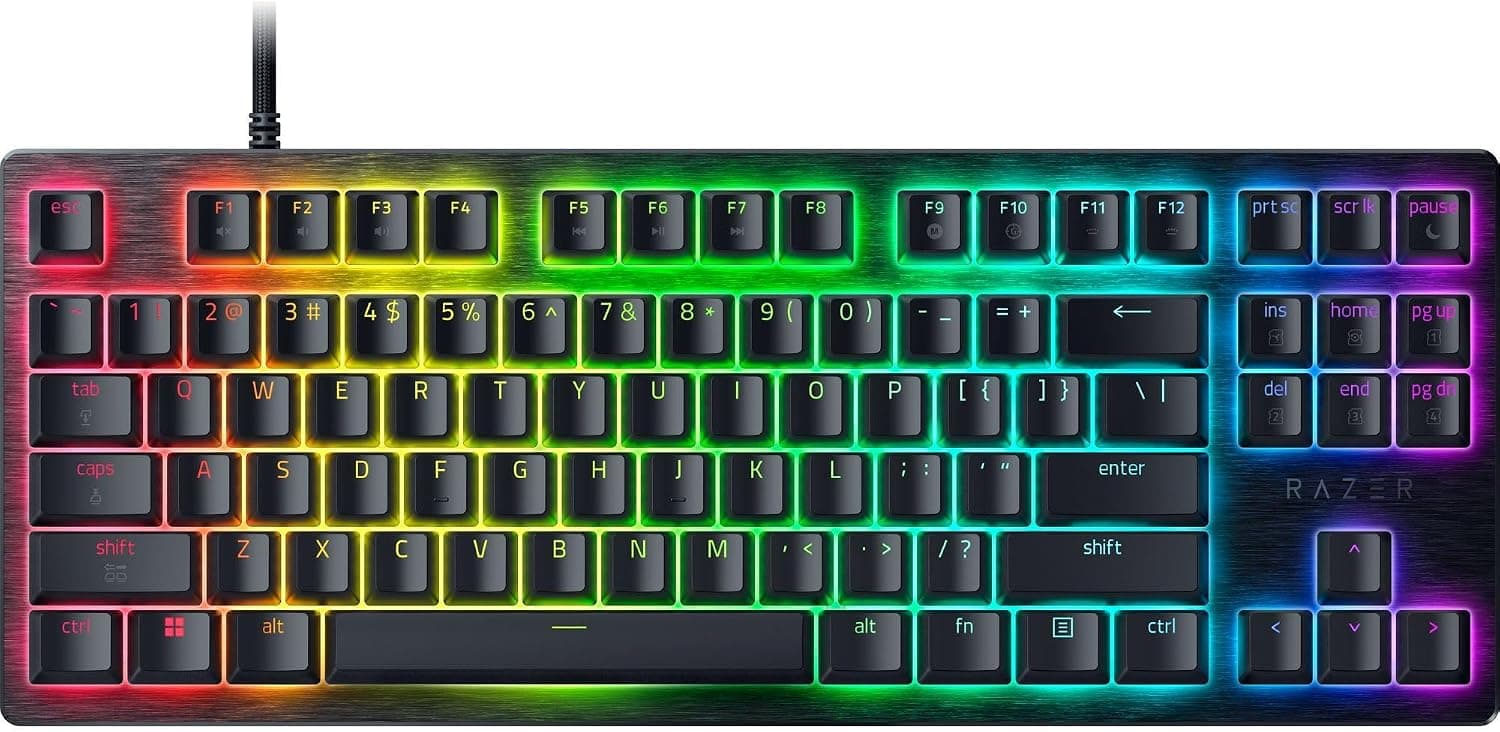 Razer Huntsman V3 HE マグネット式 TKL 8KHz 有線ゲーミングキーボード
