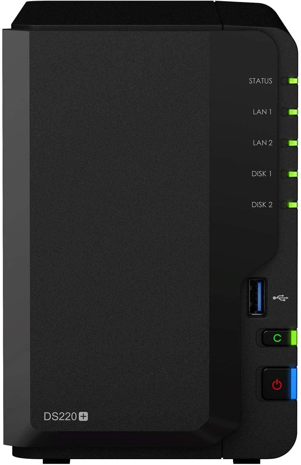 Synology NASキット 2ベイ DS220+ デュアルコアCPU 2GBメモリ搭載スタンダードユーザー向け国内正規代理店品電話サポート対応品 DiskStation