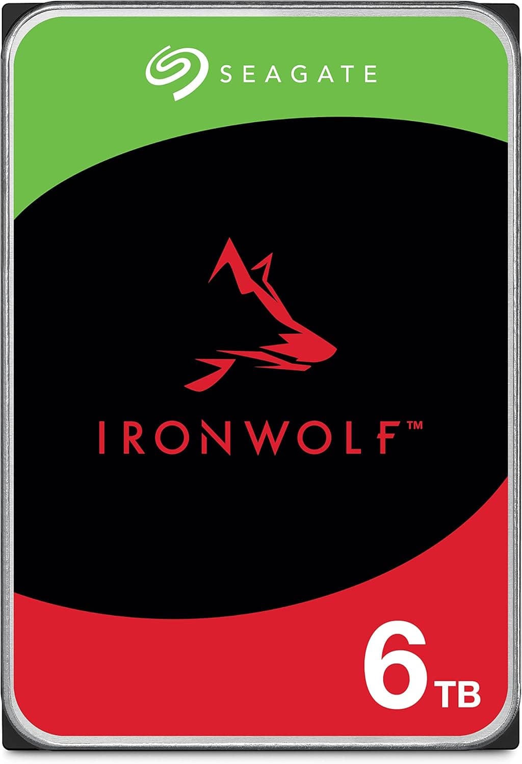 Seagate 内蔵 HDD ハードディスク 6TB NAS向け 24時間365日 3年保証データ復旧3年付 CMR Ironwolf 国内正規代理店品 ST6000VN006