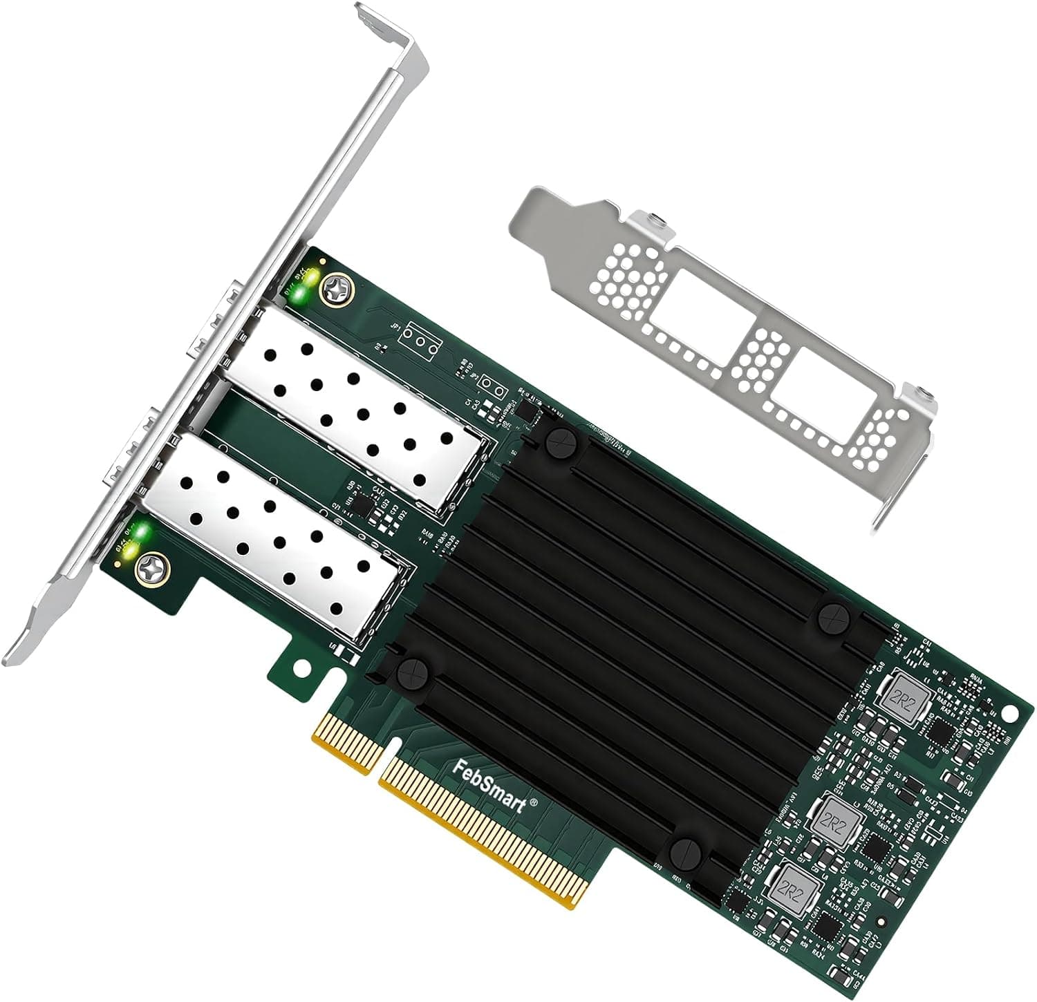 PCIE GEN 3.0 X8インターフェース - 2X 25GbE SFP28 光ポートインテリジェントRDMAコンバージドネットワークアダプター NICカード イーサネットアダプター Mellanox ConnectX-4 Lx MT27711A0 25Gb