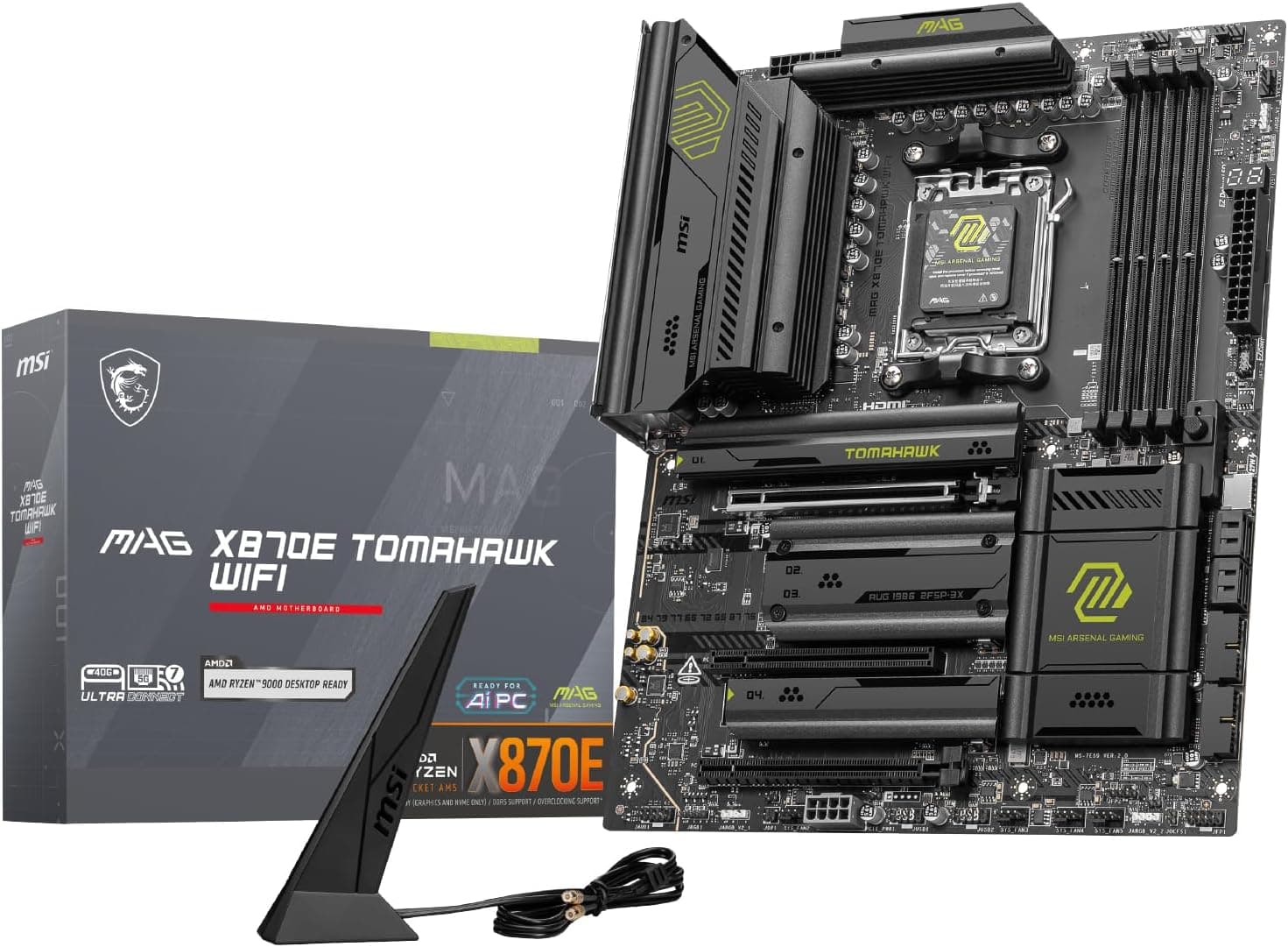 MSI MAG X870E TOMAHAWK WIFI AMD Ryzen 9000