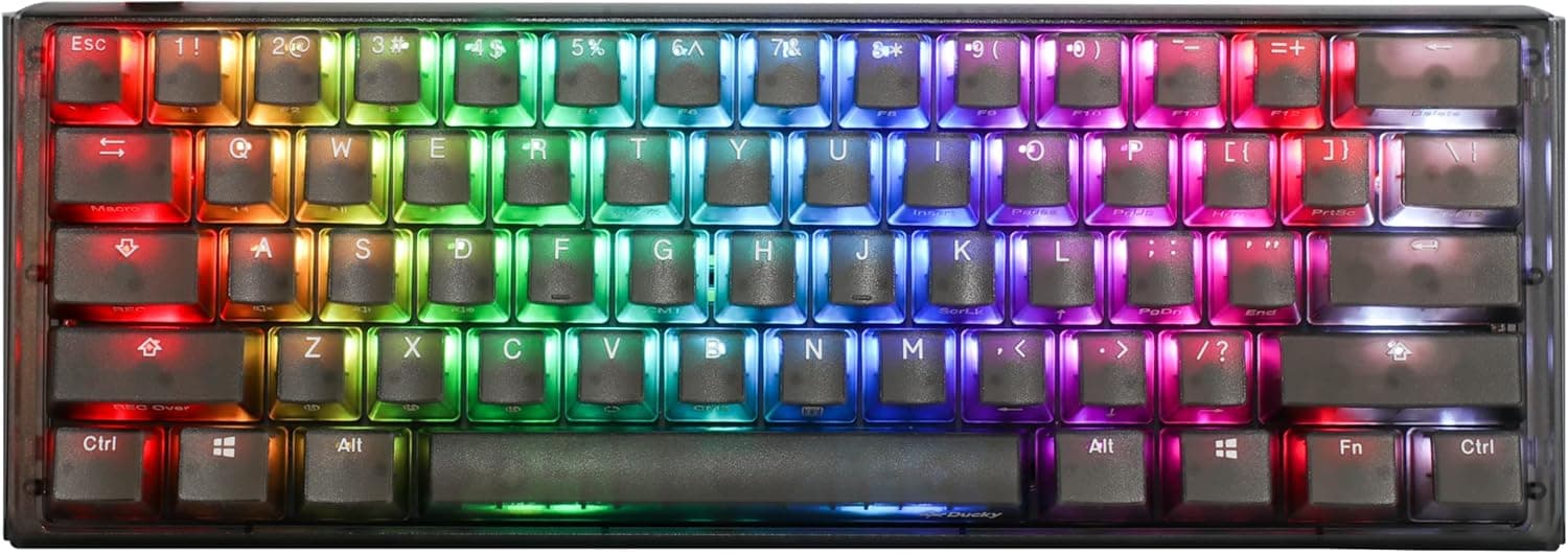 Ducky One 3 Mini Aura 60% メカニカルキーボード:Quack Mechanics Dampening