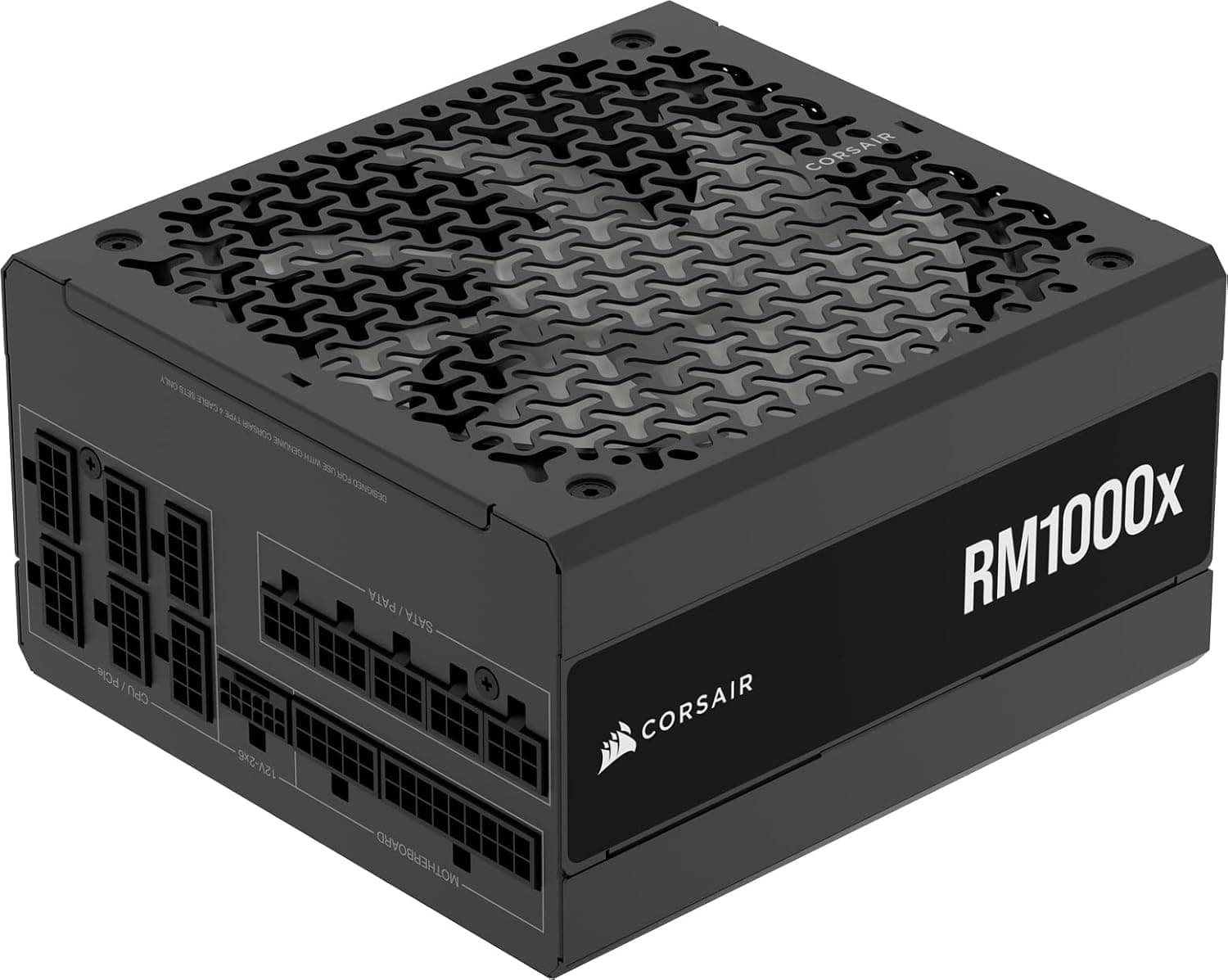 CORSAIR RM1000x 完全モジュラー低ノイズATX電源 – ATX 3.1準拠 – PCIe 5.1サポート – Cybenetics Gold Efficiency – ネイティブ12V-2x6コネクタ – ブラック