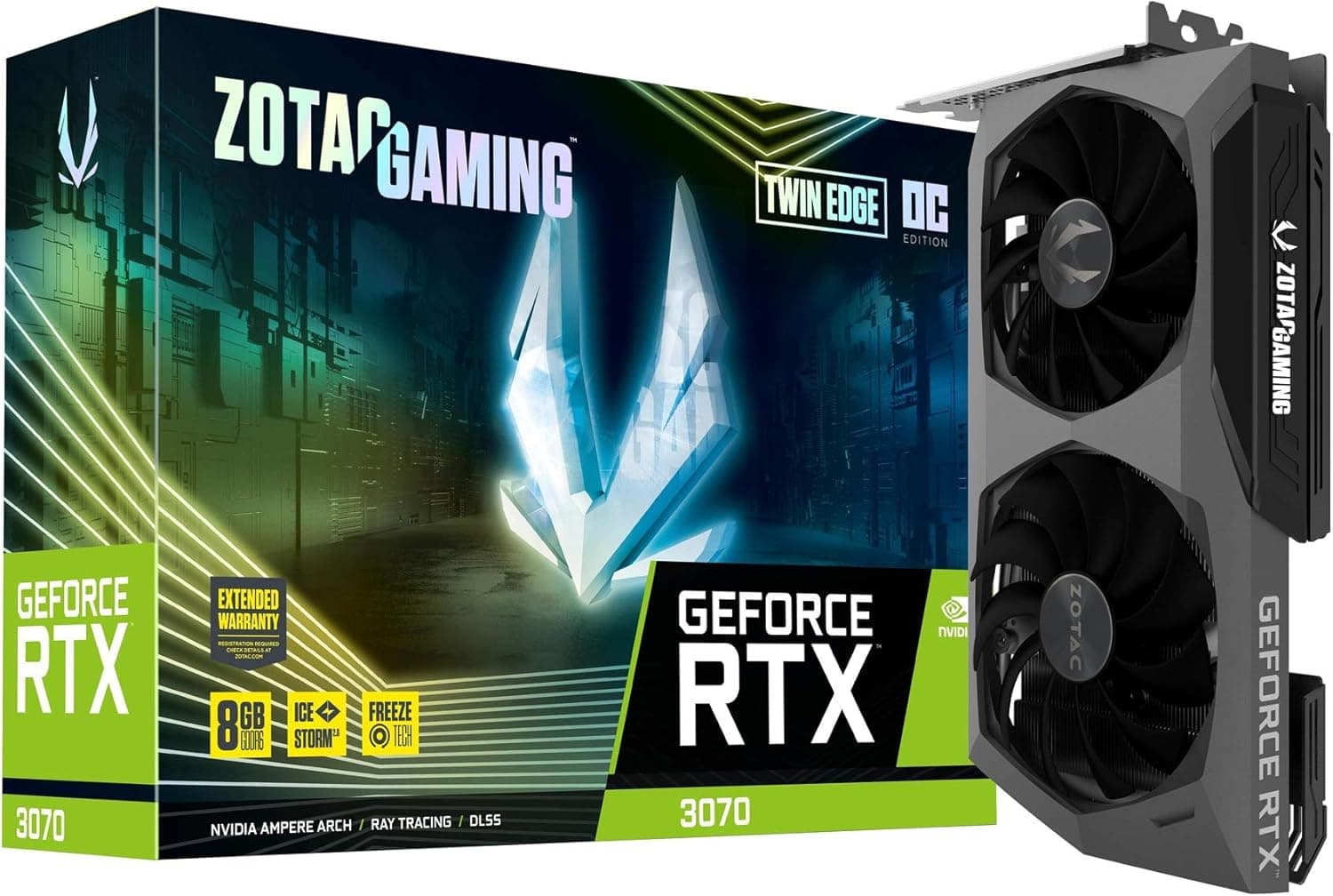 ZOTAC GeForce RTX 3070 Twin Edge OC 8GB GDDR6