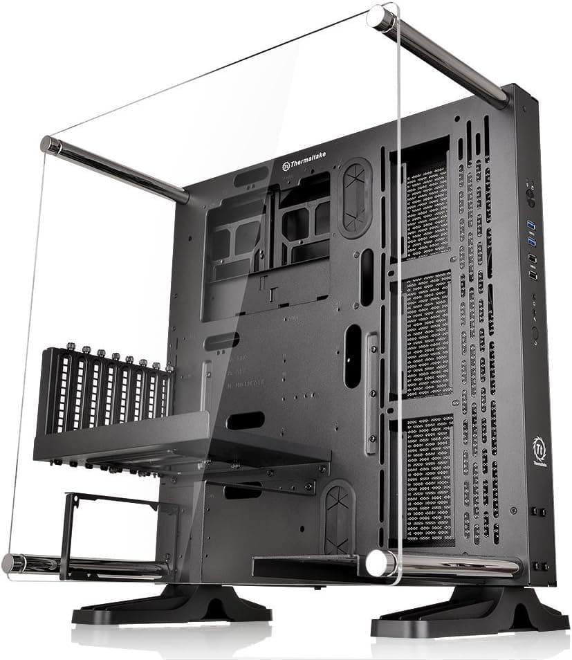 Thermaltake CORE P5 グリーンエディション CA-1E7-00M8WN-00 ATX 開放フレームミドルタワー 水冷コンピューターケースブラック CA-1G4-00M1WN-02