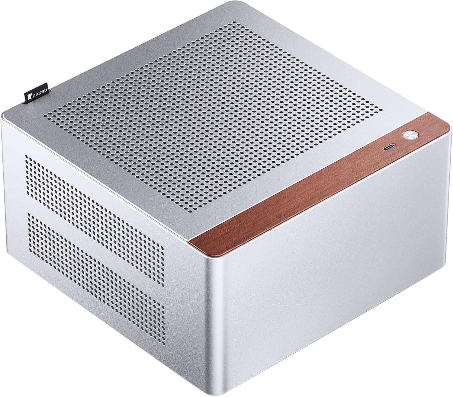 JONSBO NV10 シルバー MINI ITX PCケース