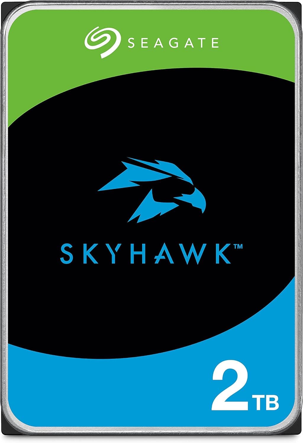 Seagate SkyHawk 3.5インチ 内蔵HDD 2TB 監視カメラ用 ST2000VX017