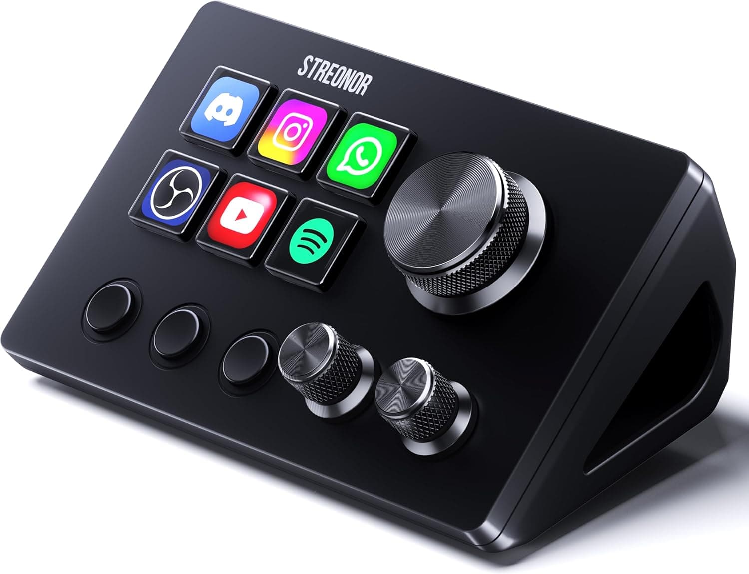 STREONOR Stream Controller Mini S6 6キー・3ノブ搭載