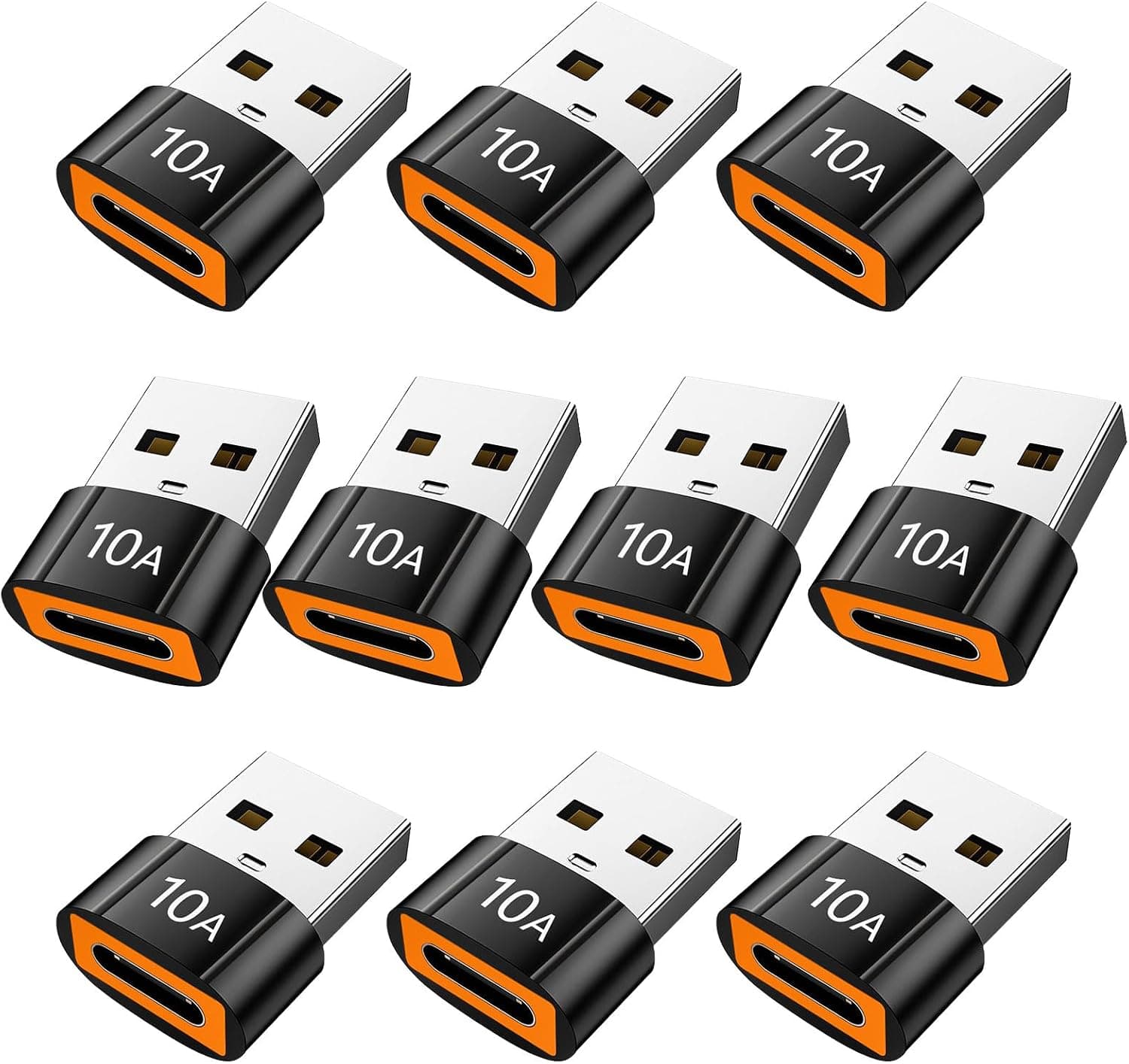 TFAK 10パック 200W USB C - USBアダプター