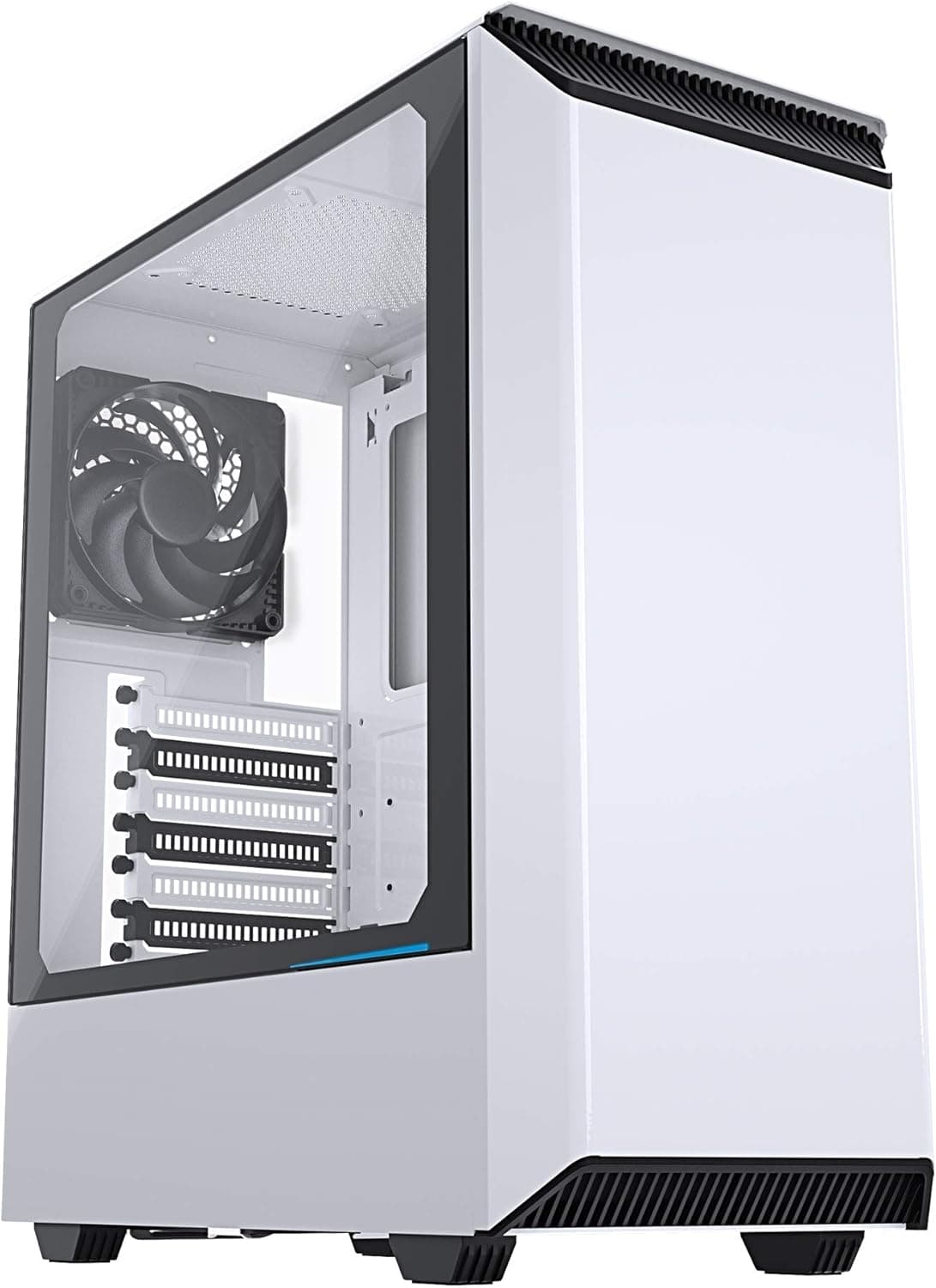 Phanteks Eclipse P300 Tempered Glass WHITE PCケース PH-EC300PTG_WT