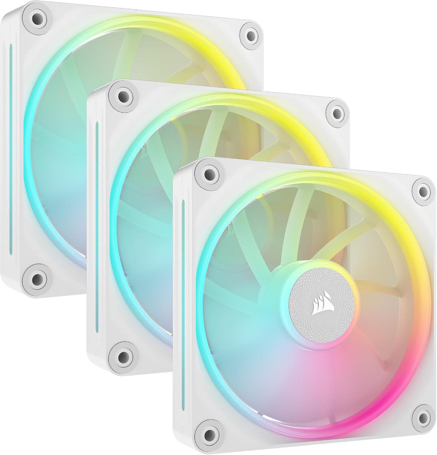 CORSAIR iCUE LX120RGB ホワイト3枚組