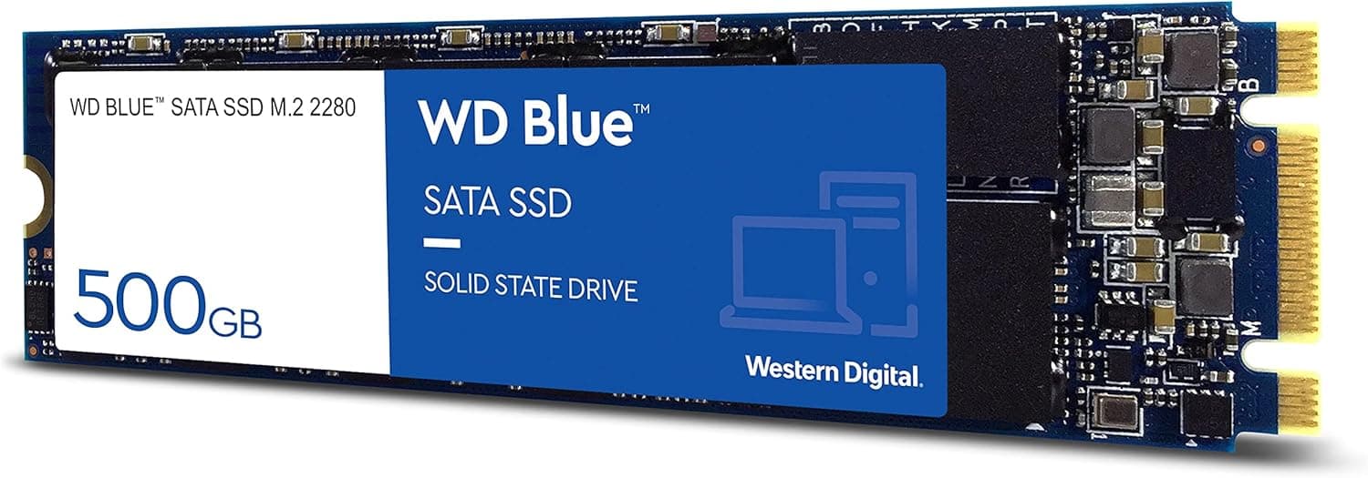 Western Digital ウエスタンデジタル 内蔵SSD 500GB WD Blue PC M.2-2280 SATA WDS500G2B0B-EC 【国内正規代理店品】