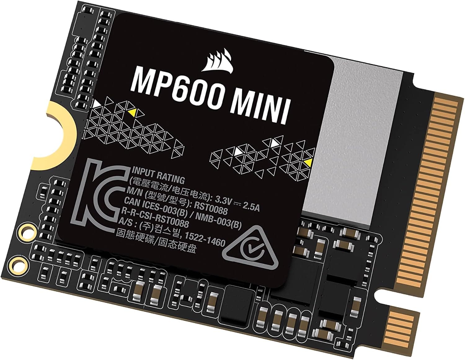 Corsair MP600 Mini 2TB M.2 NVMe PCIe x4 Gen4 SSD – M.2 2230 – Up to 7