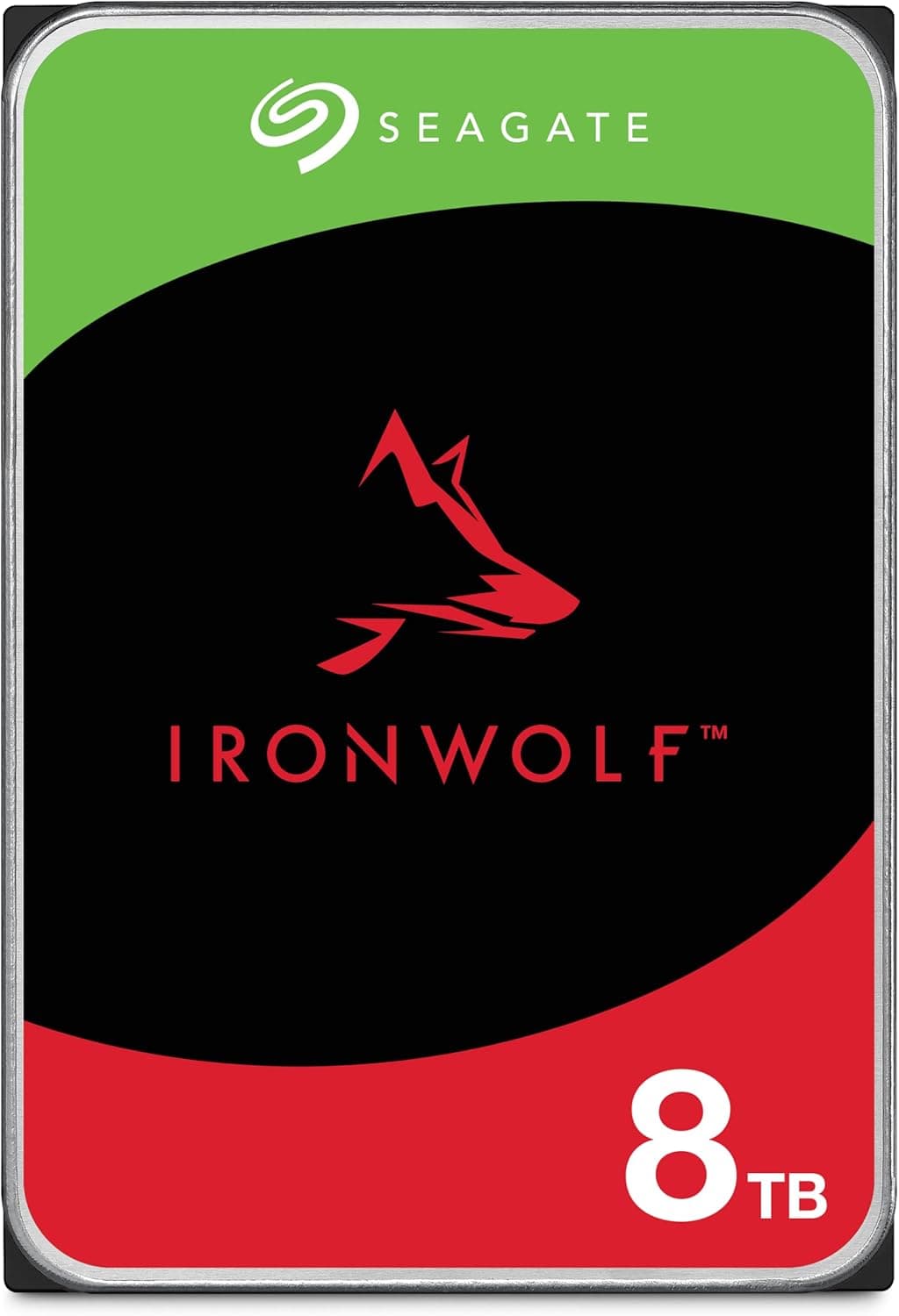 Seagate IronWolf 8TB Internal Hard Drive NAS HDD – CMR 3.5 Inch SATA 6Gb