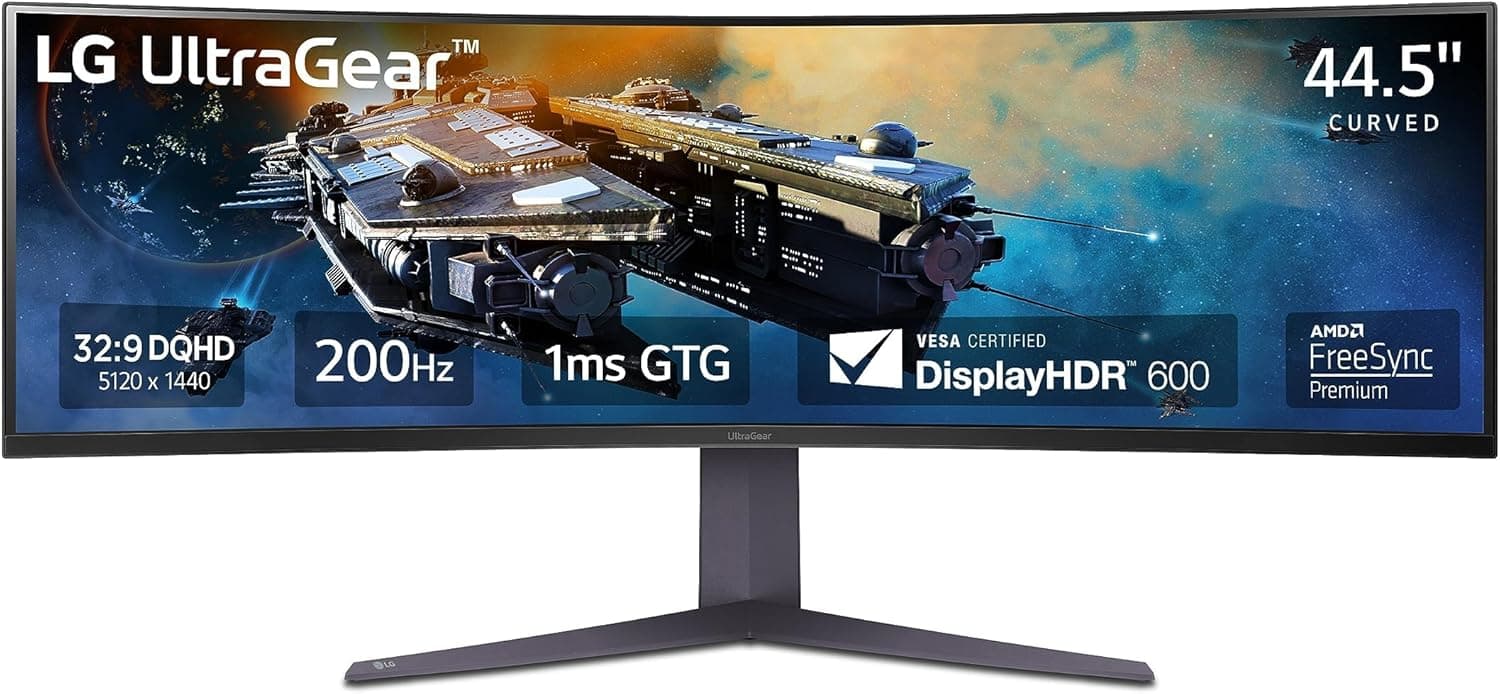 45” LG UltraGear™ DQHD Gaming Monitor