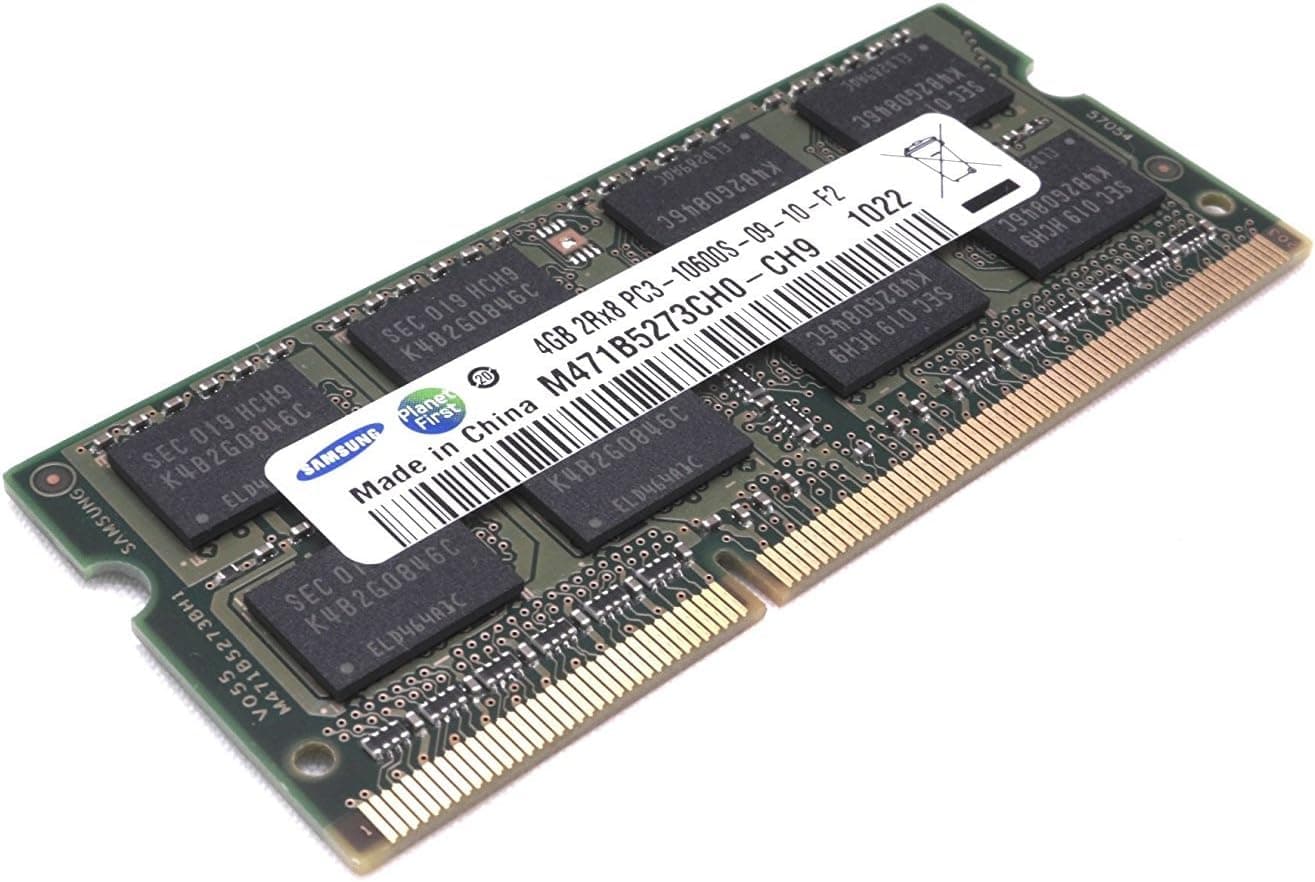 4.0 GB Samsung pc3 – 10600 ddr3 1333 MHz SO - DIMM 204ピンSo - Dimmメモリモジュールアップグレード