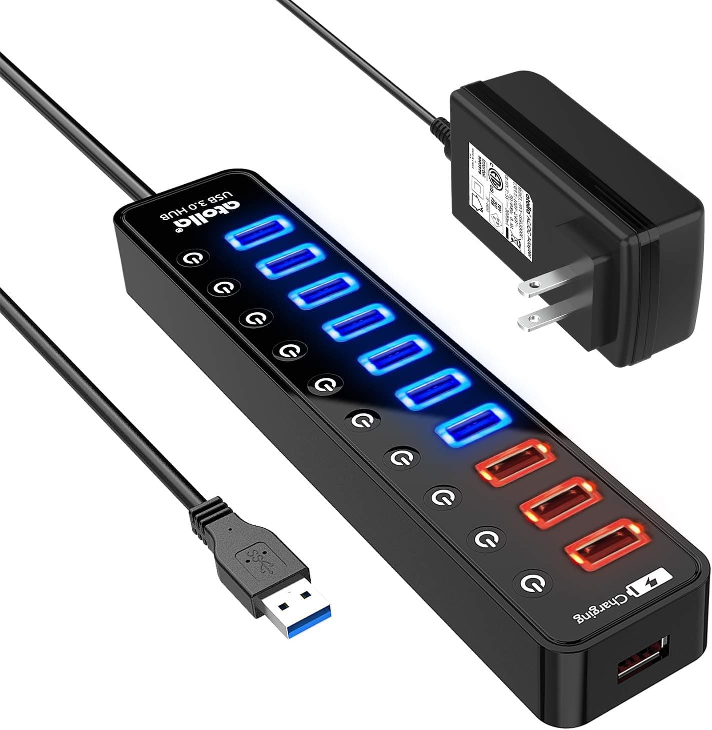 atolla 11ポート Powered USB 3.0ハブ