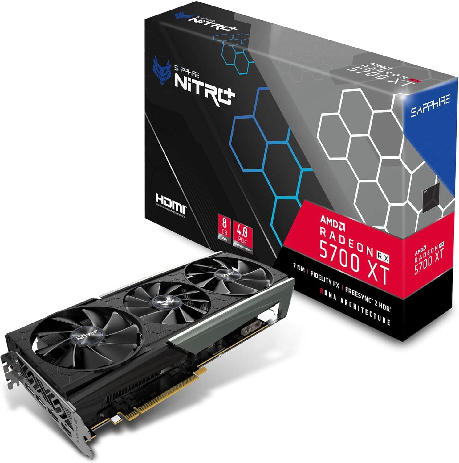 SAPPHIRE NITRO+ RADEON RX 5700 XT 8G グラフィックスボード 11293-03-40G VD7077