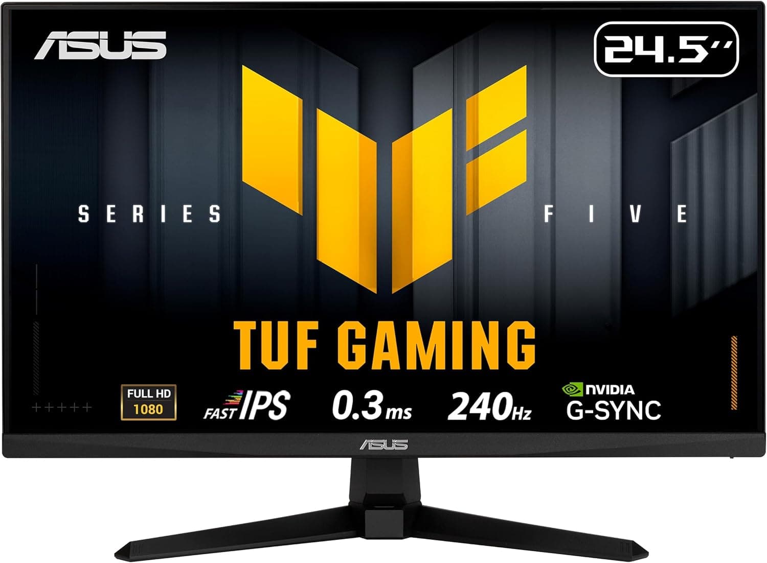 ASUS TUF Gaming Series 5 24.5インチ 1080P モニター (VG259QM5A) – フルHD