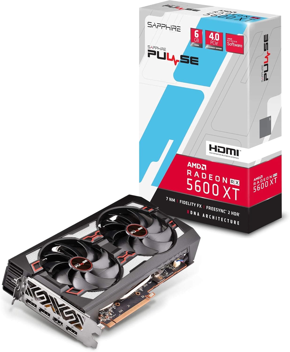 SAPPHIRE PULSE RADEON RX 5600 XT 6G グラフィックスボード 11296-01-20G VD7193