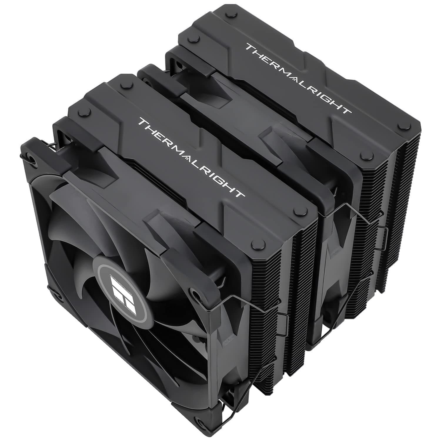 Thermalright PA120 ブラック CPU エアクーラー デュアルタワー AGHP Technology 6ヒートパイプ TL-C12B PWMファン付き空冷 Intel 1151