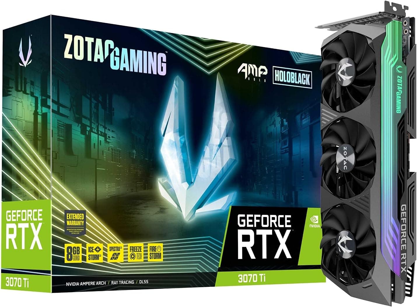 ZOTAC GeForce RTX 3070 Ti AMP Holo グラフィックスボード