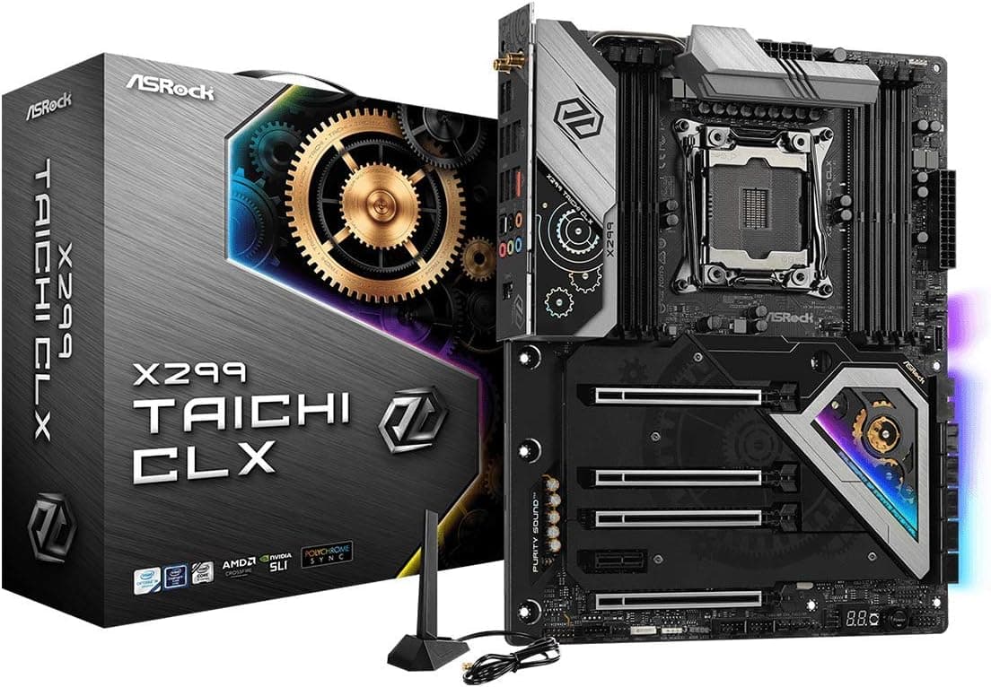ASRock Intel X299チップセット搭載 ATX マザーボード X299 Taichi CLX