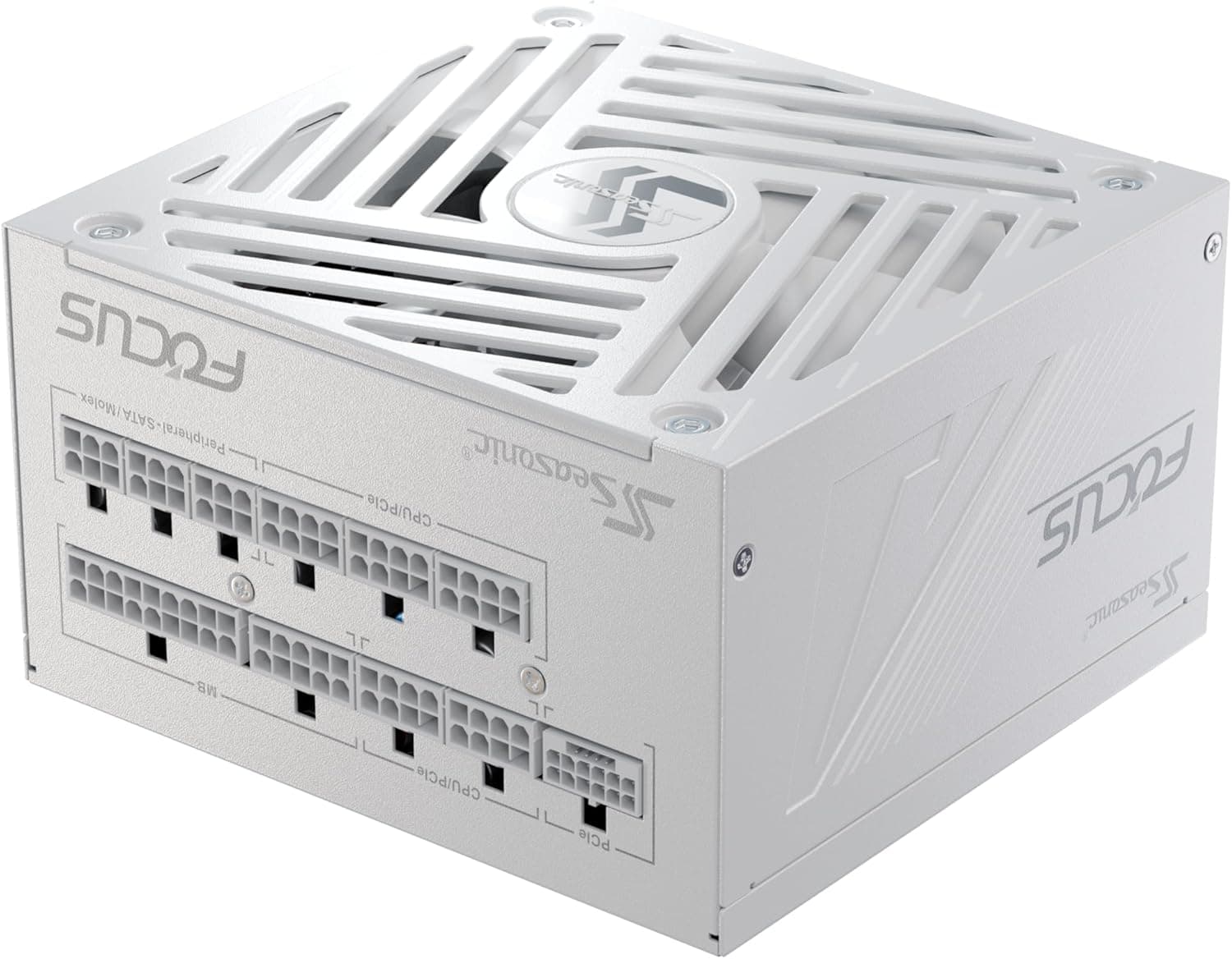 Seasonic FOCUS GX-850 ATX3 (V4) - White 80PLUS GOLD 850W ATX 3.1 &amp; PCIe 5.1対応フルモジュラー ホワイト 10年保証日本国内正規代理店品 SRP-FGX851-A5A32SF-WH