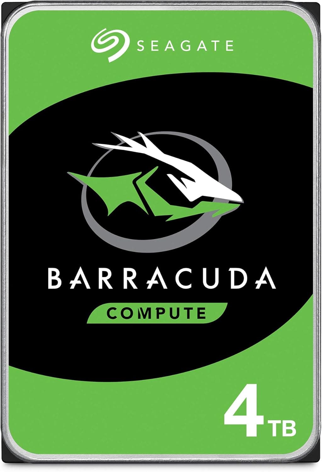Seagate 4 TB BarraCuda 3.5インチ内蔵ハードドライブ（5400 RPM