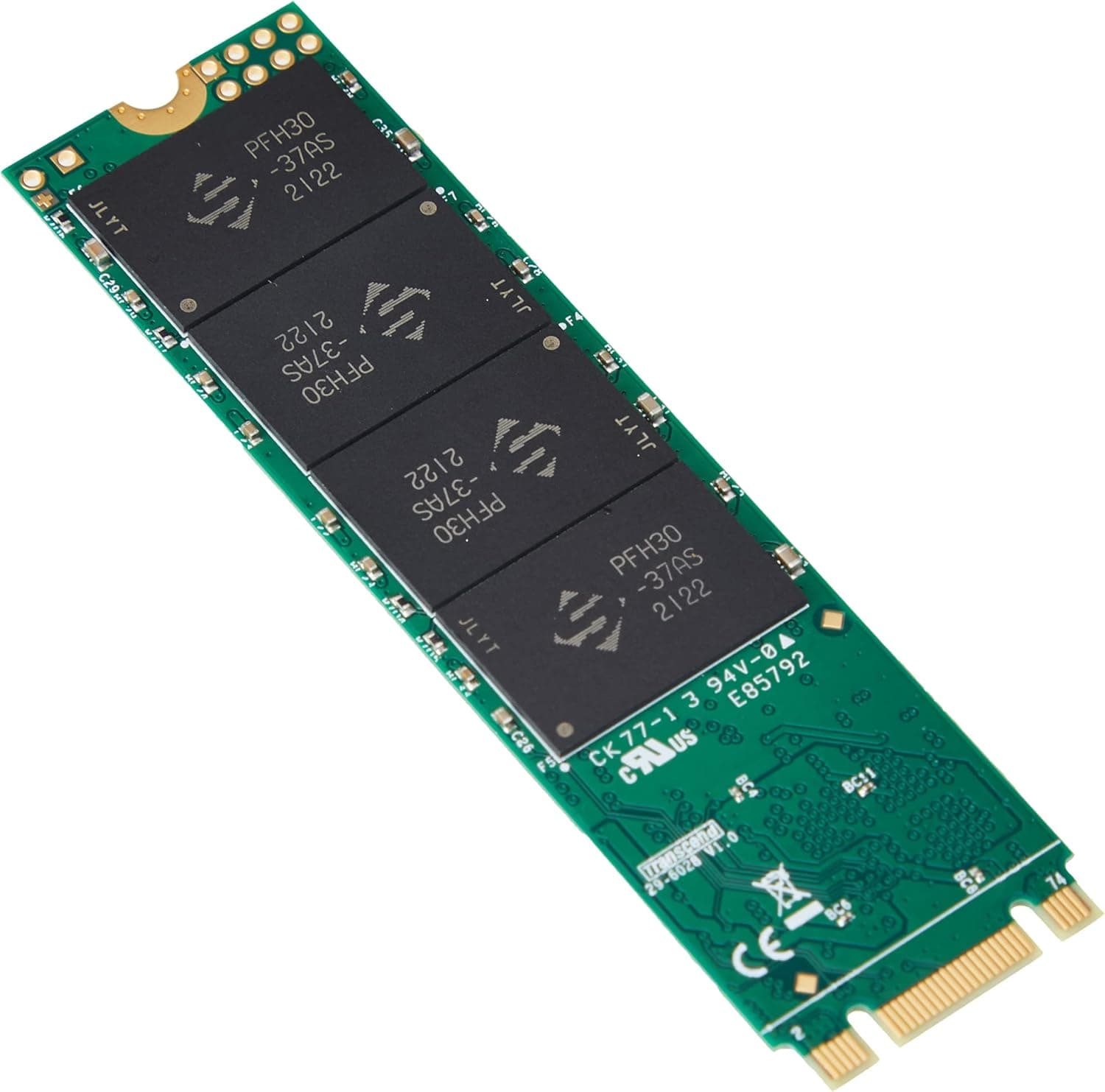 Transcend 3D TLC NAND採用 SSD 240GB M.2 2280 SATA III 6Gb