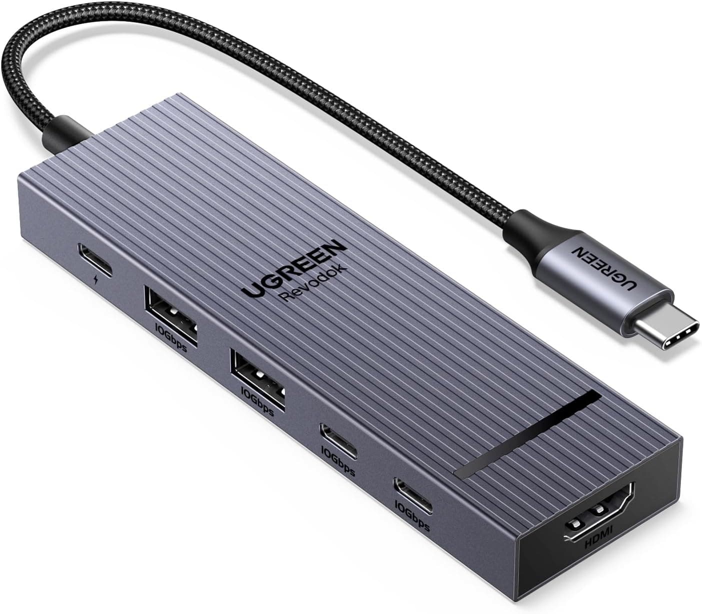 UGREEN Revodok Pro USB C Hub 10Gbps 6-in-1 Multiport Adapter