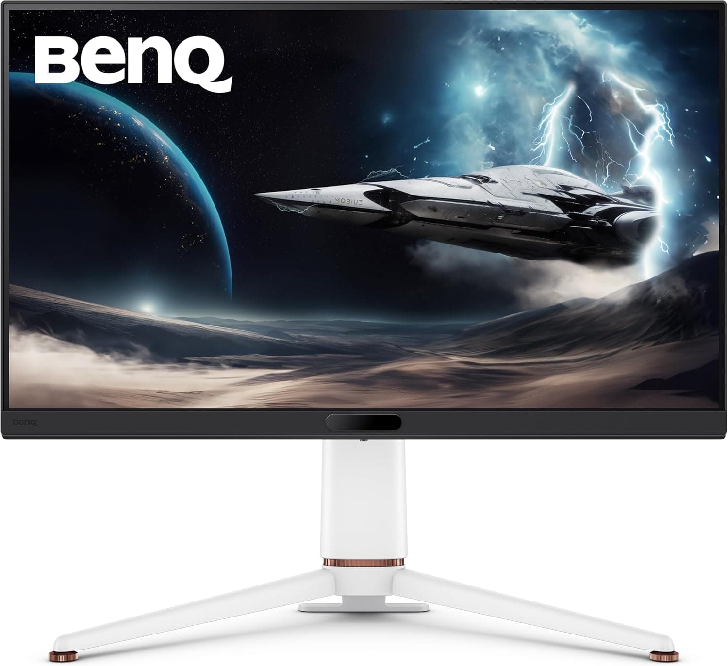 BenQ MOBIUZ EX271U 27インチ 4K eARC 165Hz 1ms DP 1.4 HDMI 2.1 65W USB-C ゲーミングモニター 95%P3 DisplayHDR 400 Freesync Premium
