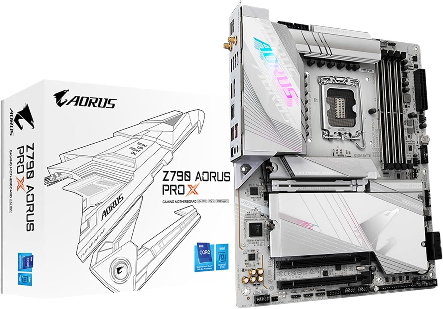 GIGABYTE Z790 AORUS PRO X intel 第13世代CPU対応 LGA1700 DDR5 ATX マザーボード MB6273