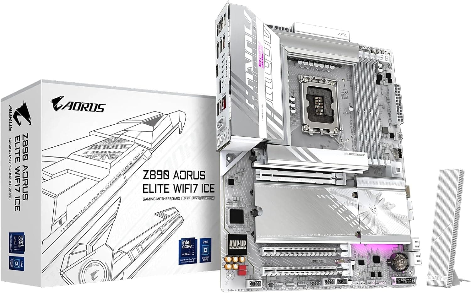 GIGABYTE Z890 AORUS Elite WIFI7 ICE Intel Core Ultra (シリーズ2) LGA 1851 マザーボード