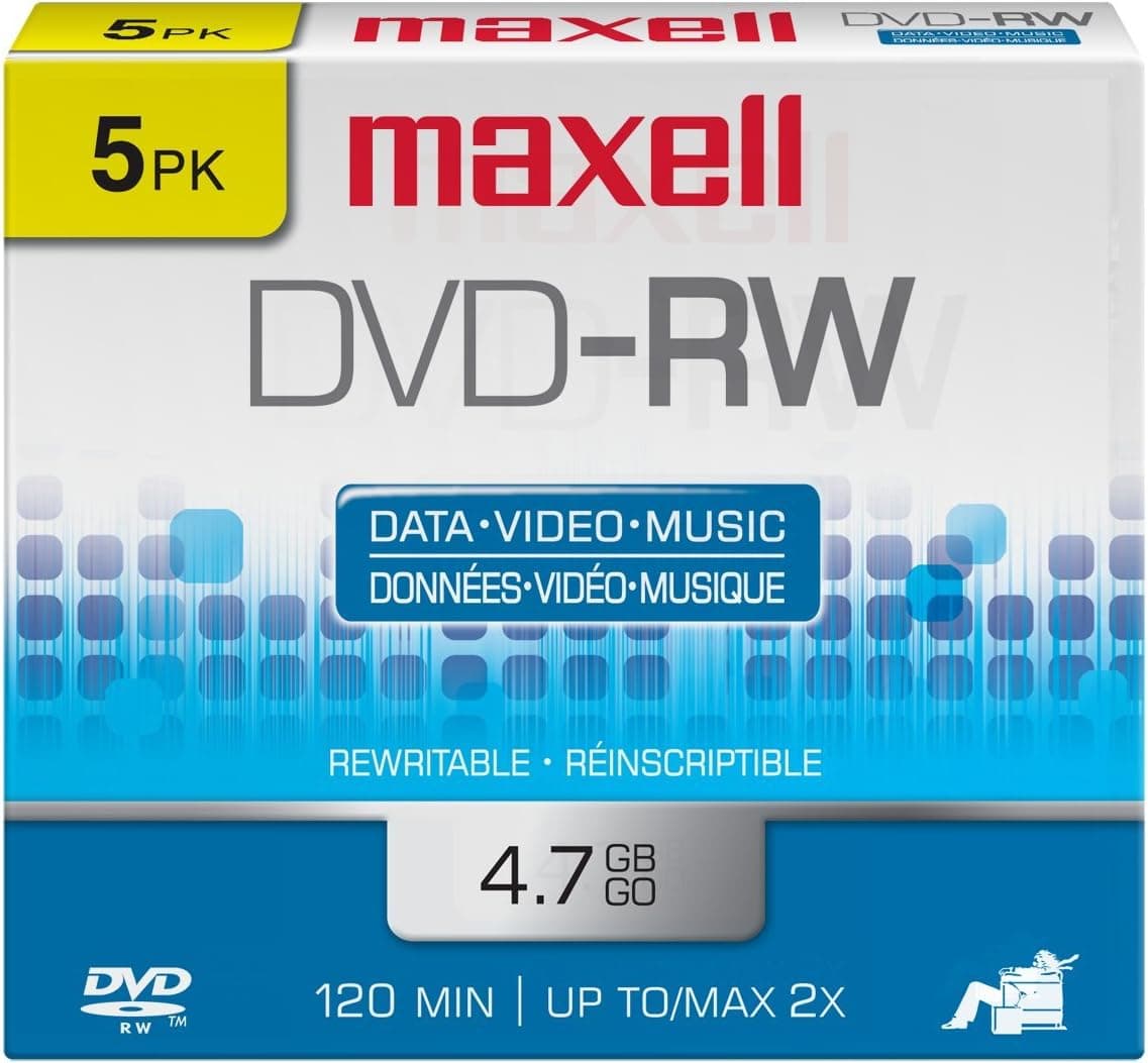 Maxell 635125 DVD - RWディスク